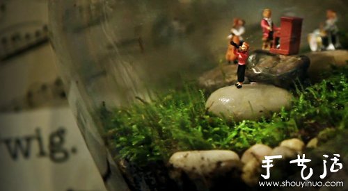 玻璃瓶制作屬于你的秘密花園 -  rpnrmr.com