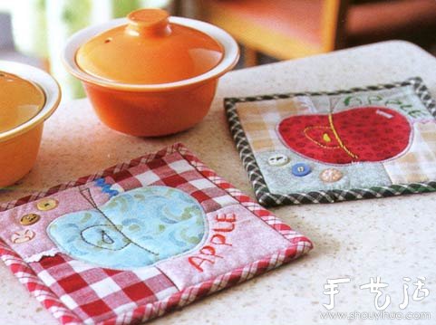 清新布藝杯墊手工制作 -  rpnrmr.com