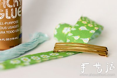 小清新玫瑰花發(fā)夾手工制作 -  rpnrmr.com