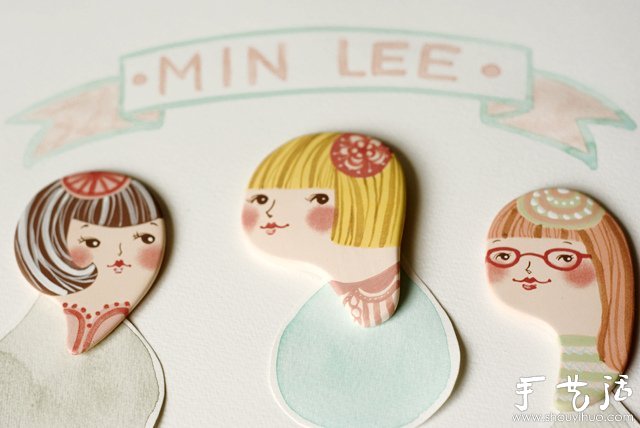 韓國陶藝設計師MinLee作品《人物》 -  rpnrmr.com