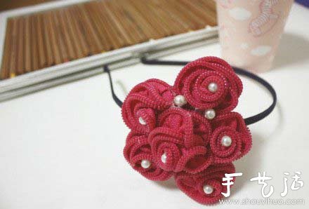 拉鏈DIY手工制作玫瑰花飾品 -  rpnrmr.com