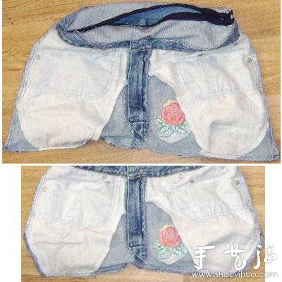 牛仔褲舊物改造 DIY牛仔手提包 -  rpnrmr.com