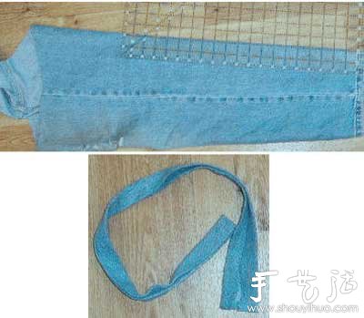 牛仔褲舊物改造 DIY牛仔手提包 -  rpnrmr.com