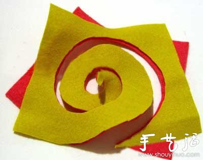 手工布藝制作玫瑰花朵的方法 -  rpnrmr.com