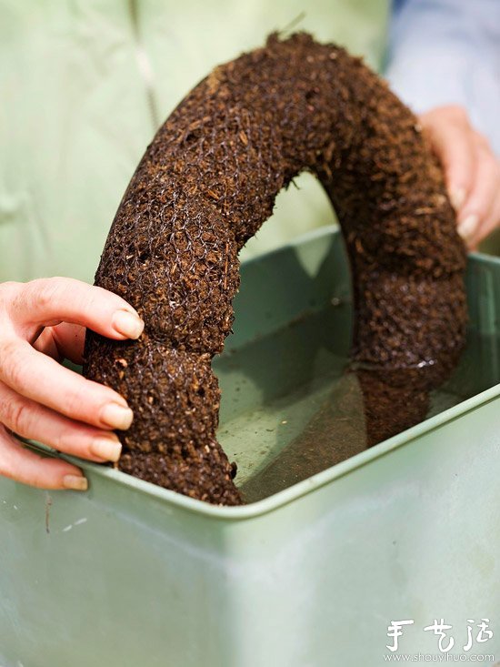 DIY漂亮多肉植物花環(huán) 裝飾溫馨家居生活 -  rpnrmr.com