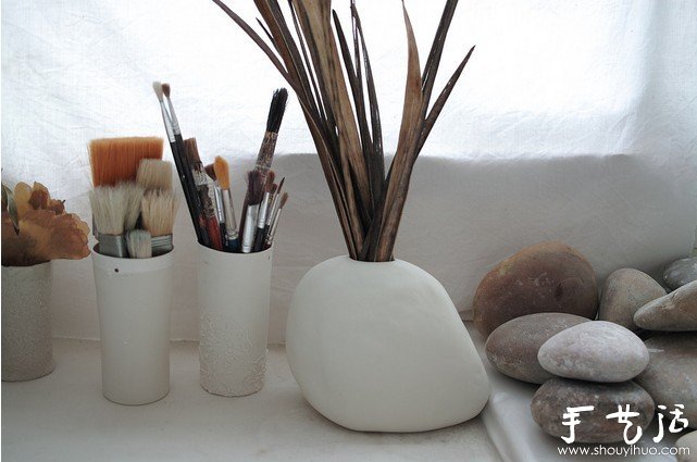 植物與陶藝結(jié)合DIY漂亮美陶 -  rpnrmr.com