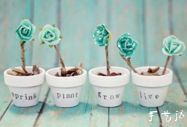 DIY迷你盆栽擺件 手工制作迷你盆栽 -  rpnrmr.com