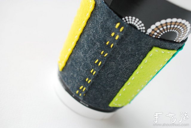 可愛的五星圖案杯套手工制作 -  rpnrmr.com