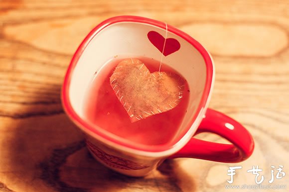 DIY“愛(ài)心”茶包 傳遞愛(ài)意與浪漫 -  rpnrmr.com