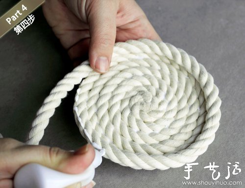 創(chuàng)意手工：編織繩手工DIY小清新花瓶 -  rpnrmr.com