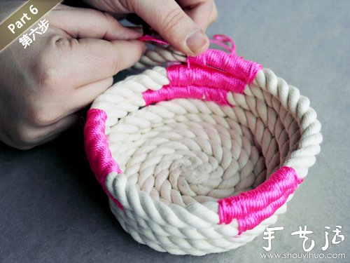 創(chuàng)意手工：編織繩手工DIY小清新花瓶 -  rpnrmr.com