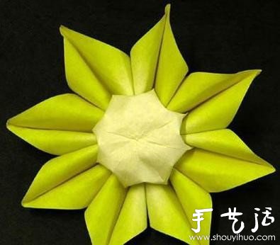 折紙?zhí)柣?幸運太陽花折紙教程 -  rpnrmr.com