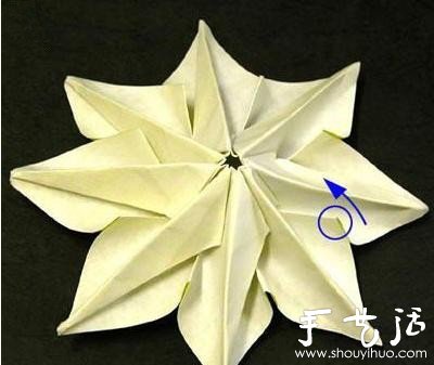 折紙?zhí)柣?幸運太陽花折紙教程 -  rpnrmr.com