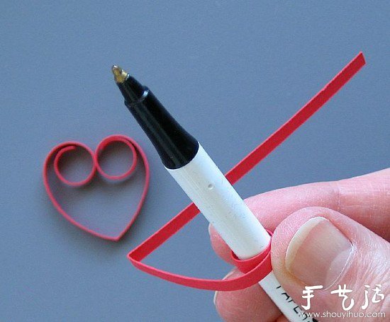 DIY制作立體卷紙花賀卡 -  rpnrmr.com