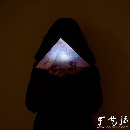DIY手工制作夢幻金字塔燈具 -  rpnrmr.com