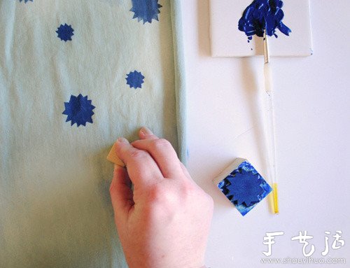 自制郵戳圍巾 個(gè)性圍巾手工制作 -  rpnrmr.com