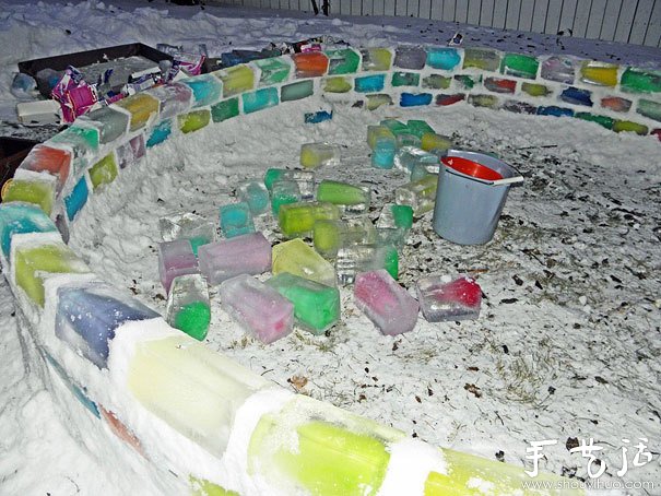 牛奶盒別丟掉 DIY超贊彩虹冰屋 -  rpnrmr.com