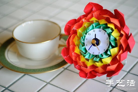 DIY制作鮮花般盛開的鬧鐘 -  rpnrmr.com