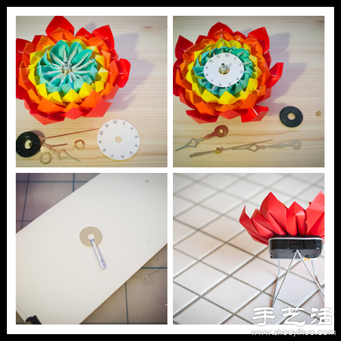 DIY制作鮮花般盛開的鬧鐘 -  rpnrmr.com