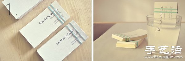 絢爛染色名片手工制作 -  rpnrmr.com