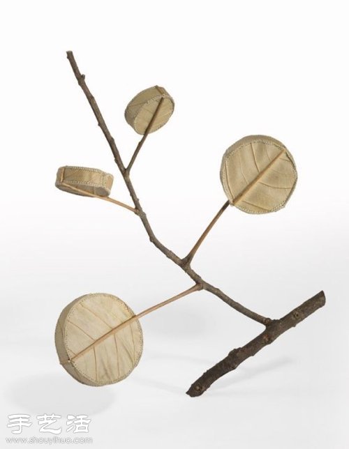 枯葉+創(chuàng)意+DIY 手工制作精妙工藝品 -  rpnrmr.com