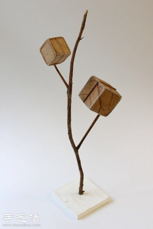 枯葉+創(chuàng)意+DIY 手工制作精妙工藝品 -  rpnrmr.com