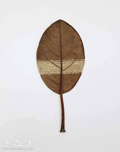 枯葉+創(chuàng)意+DIY 手工制作精妙工藝品 -  rpnrmr.com