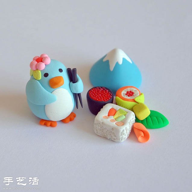 粘土+手工 DIY制作可愛(ài)卡通玩偶 -  rpnrmr.com