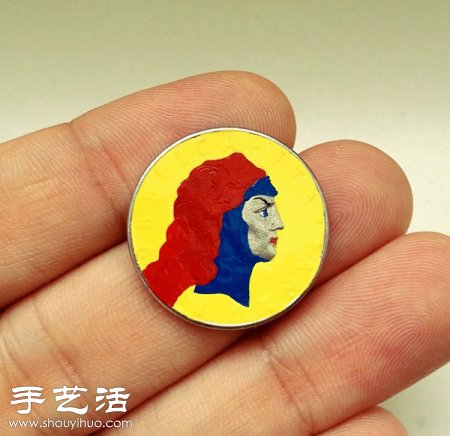 硬幣人物圖案的另類演繹 -  rpnrmr.com