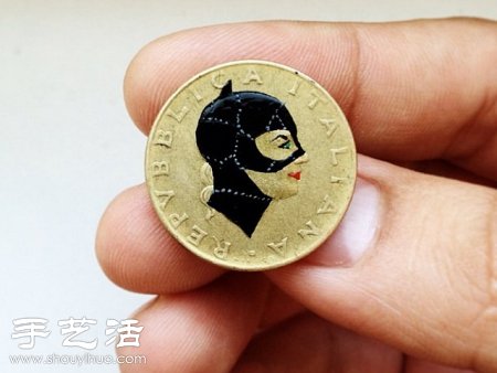 硬幣人物圖案的另類演繹 -  rpnrmr.com