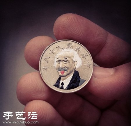 硬幣人物圖案的另類演繹 -  rpnrmr.com