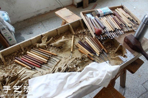 精美絕倫的純手工花卉木雕作品 -  rpnrmr.com