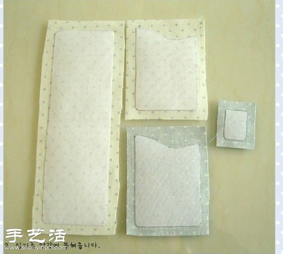 不織布+針線 手工制作韓國(guó)風(fēng)小清新卡包 -  rpnrmr.com