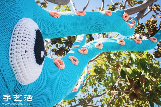 給大樹DIY章魚毛衣 讓城市變得親切美好 -  rpnrmr.com