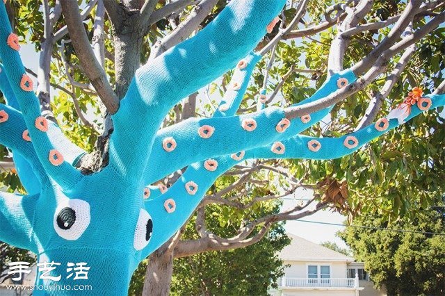 給大樹DIY章魚毛衣 讓城市變得親切美好 -  rpnrmr.com
