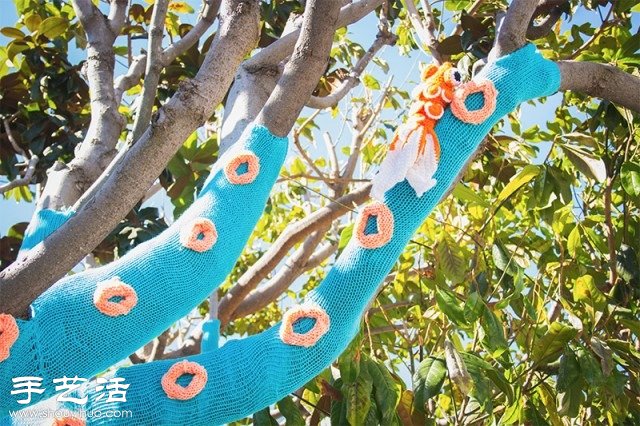 給大樹DIY章魚毛衣 讓城市變得親切美好 -  rpnrmr.com