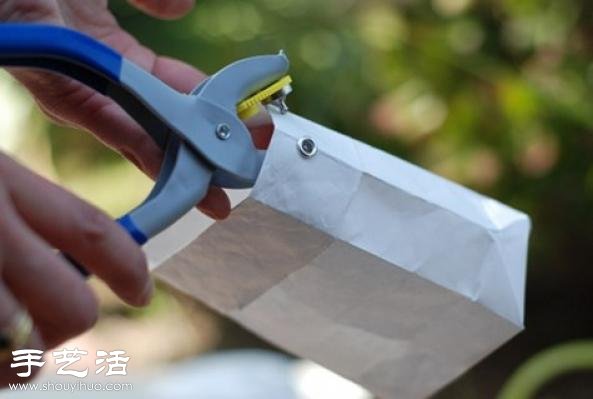 紙袋+蠟燭 手工制作浪漫懸掛小燭臺 -  rpnrmr.com