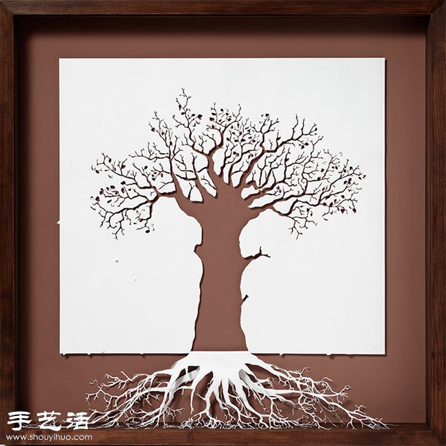 A4紙上的手工剪紙DIY 創(chuàng)意設(shè)計(jì)讓人耳目一新 -  rpnrmr.com
