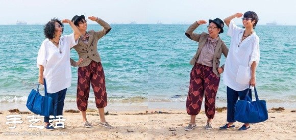 創(chuàng)意有趣攝影構(gòu)思 親人衣服換換拍  -  rpnrmr.com