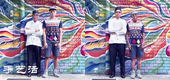 創(chuàng)意有趣攝影構(gòu)思 親人衣服換換拍  -  rpnrmr.com