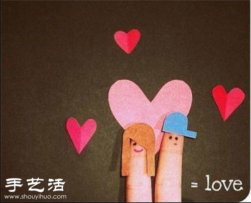 手指+簡(jiǎn)筆畫 DIY另類惡搞“愛(ài)相隨” -  rpnrmr.com