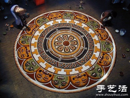 印度TamilNadu邦獨(dú)特的民間藝術(shù)——米粒畫 -  rpnrmr.com
