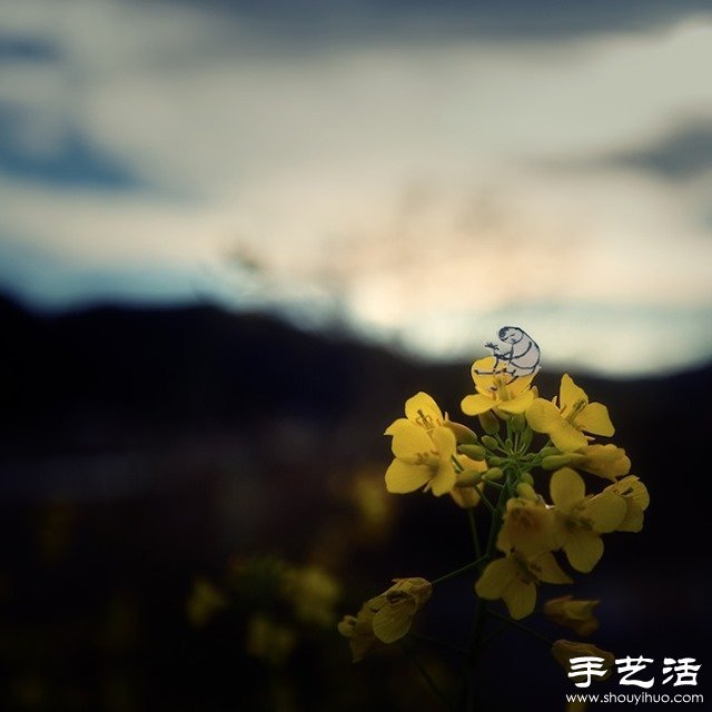 DIY剪紙小人創(chuàng)意攝影 追尋逝去的自由與快樂 -  rpnrmr.com