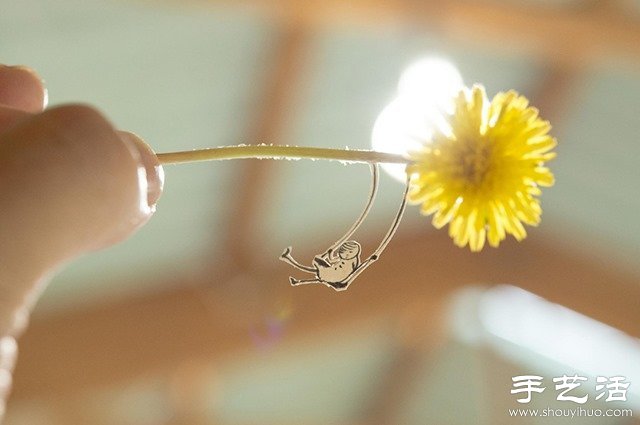DIY剪紙小人創(chuàng)意攝影 追尋逝去的自由與快樂 -  rpnrmr.com