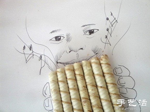 簡(jiǎn)筆畫+創(chuàng)意 DIY趣味盎然手繪作品 -  rpnrmr.com