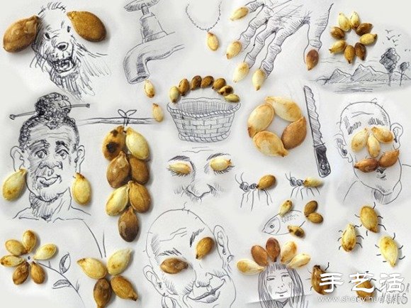 簡(jiǎn)筆畫+創(chuàng)意 DIY趣味盎然手繪作品 -  rpnrmr.com