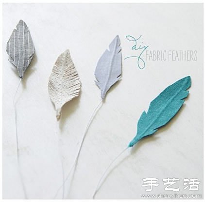 紙張/不織布+鐵絲 手工制作浪漫羽毛 -  rpnrmr.com