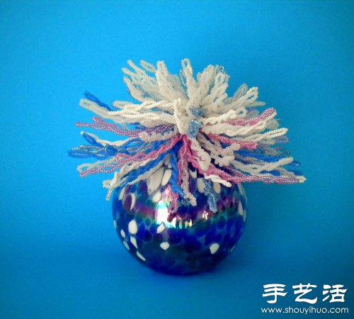 串珠DIY鮮花盆栽 妝點(diǎn)美好家居生活 -  rpnrmr.com