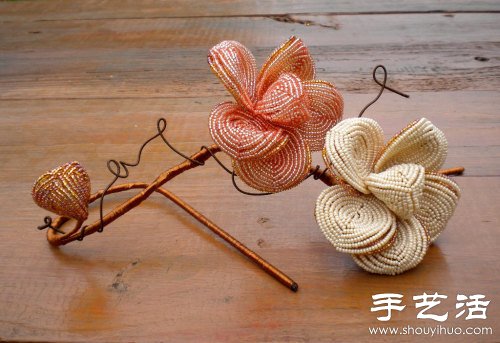 串珠DIY鮮花盆栽 妝點(diǎn)美好家居生活 -  rpnrmr.com