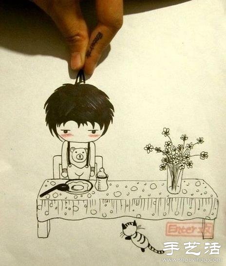 趣味DIY：平面手繪與真實世界的互動 -  rpnrmr.com